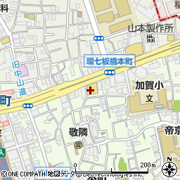 日産東京販売板橋本町店周辺の地図