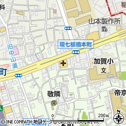 日産東京板橋本町店周辺の地図