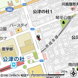 千葉県成田市公津の杜1丁目26周辺の地図