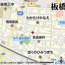 東京都板橋区常盤台3丁目周辺の地図