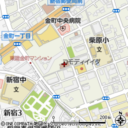 葛飾区役所　福祉事務所東庁舎周辺の地図