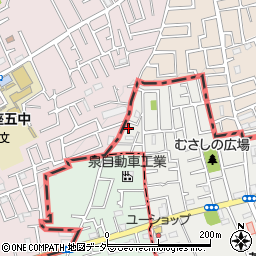東京都練馬区西大泉6丁目24-5周辺の地図