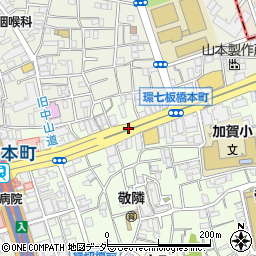 大和町(板橋本町駅)周辺の地図