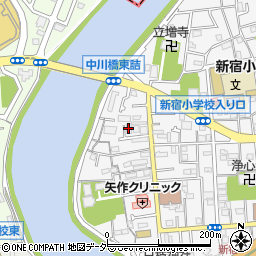 新宿リバーサイドハイツＡ周辺の地図