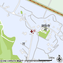 千葉県富里市久能580周辺の地図