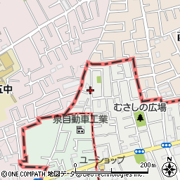 東京都練馬区西大泉6丁目24-18周辺の地図