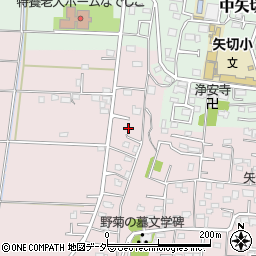 千葉県松戸市下矢切400周辺の地図