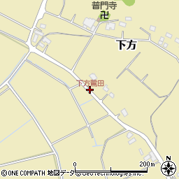 下方鷺田周辺の地図