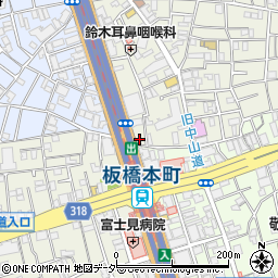 東京都板橋区清水町35周辺の地図