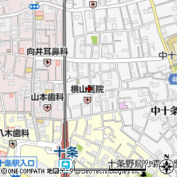 東京都北区中十条2丁目23-16周辺の地図