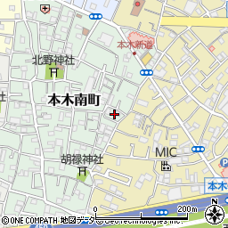 東京都足立区本木南町13周辺の地図