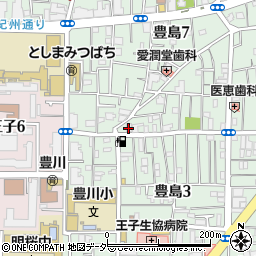 まいばすけっと豊島７丁目店周辺の地図