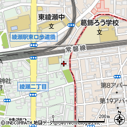 ＳＴＰ－２１６・綾瀬第３３駐車場周辺の地図