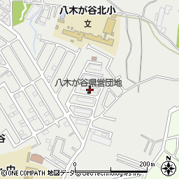 八木が谷第二県営住宅周辺の地図