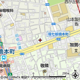 東京都板橋区本町12周辺の地図