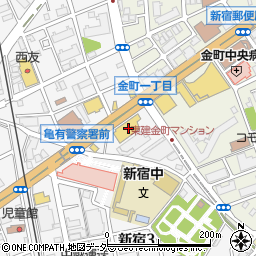 日産東京葛飾金町店周辺の地図