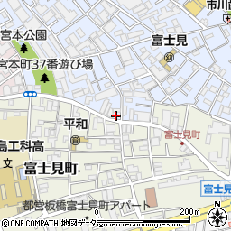 東京都板橋区宮本町35-13周辺の地図