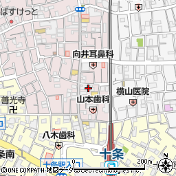東京都北区十条仲原1丁目3-9周辺の地図