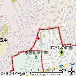 東京都練馬区西大泉6丁目24-7周辺の地図