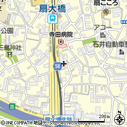 アパートメントマキ扇大橋周辺の地図