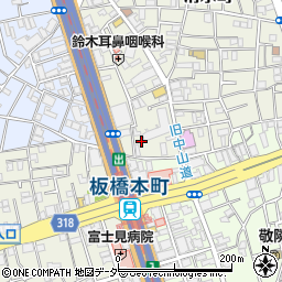 東京都板橋区清水町34周辺の地図