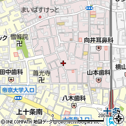 東京都北区十条仲原1丁目8-12周辺の地図