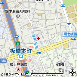 東京都板橋区清水町32周辺の地図