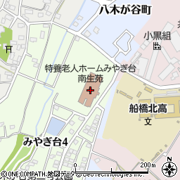 みやぎ台南生苑ショートステイサービス周辺の地図