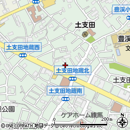 東京都練馬区土支田2丁目35周辺の地図
