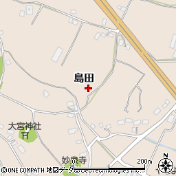 千葉県八千代市島田1033周辺の地図