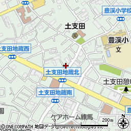 東京都練馬区土支田2丁目35-17周辺の地図