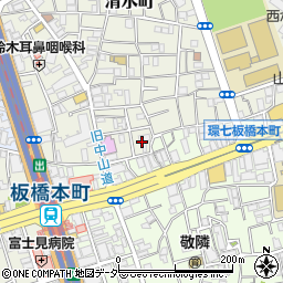 東京都板橋区清水町31周辺の地図