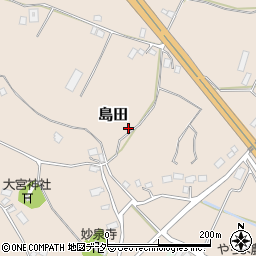 千葉県八千代市島田1032周辺の地図