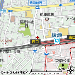 株式会社エイブル　綾瀬店周辺の地図