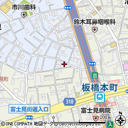 東京都板橋区宮本町5周辺の地図