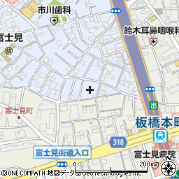 東京都板橋区宮本町6周辺の地図