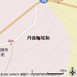 京都府京丹後市丹後町尾和周辺の地図