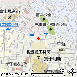 東京都板橋区富士見町29周辺の地図