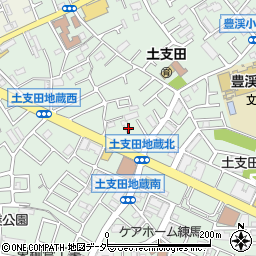 東京都練馬区土支田2丁目35-8周辺の地図