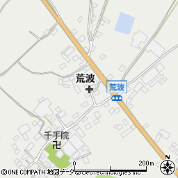 茨城県神栖市波崎荒波周辺の地図