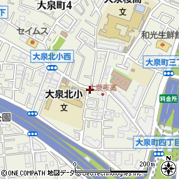 株式会社武蔵野ホーム周辺の地図