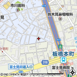 東京都板橋区宮本町5-9周辺の地図