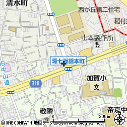 東京都板橋区本町11周辺の地図