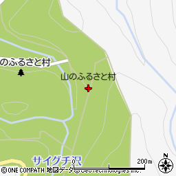 東京都立奥多摩湖畔公園山のふるさと村キャンプ場周辺の地図