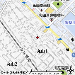 〒273-0103 千葉県鎌ケ谷市丸山の地図