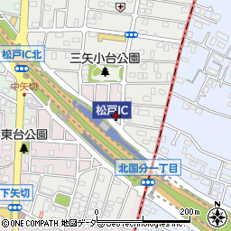 千葉県松戸市下矢切29周辺の地図