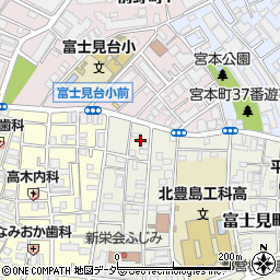 東京都板橋区富士見町38周辺の地図