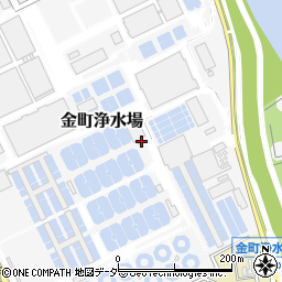 東京都葛飾区金町浄水場周辺の地図