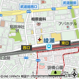東京都足立区綾瀬3丁目2周辺の地図