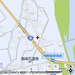 山梨県韮崎市円野町上円井1739周辺の地図